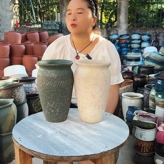 口15高25两个盆子。