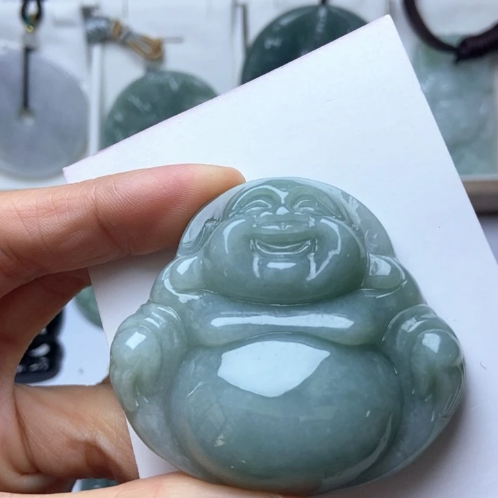 翡翠未镶嵌挂件翡翠