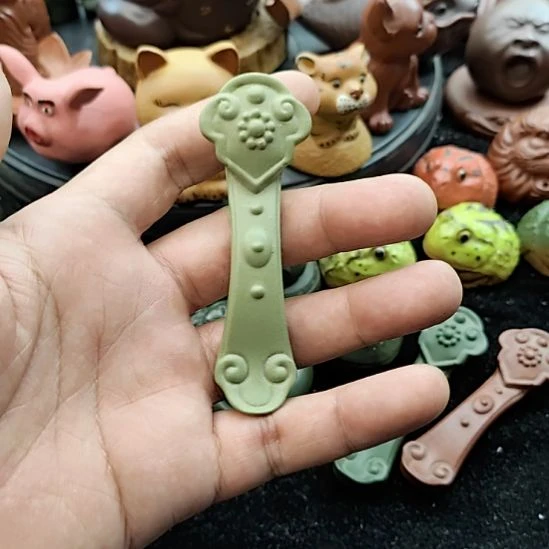 紫砂茶宠宜兴丁山紫砂茶宠小如意