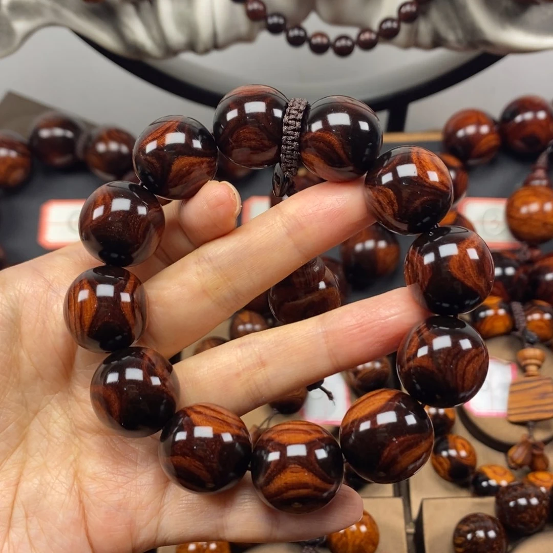 【闪购商品】黄花梨/降香黄檀2.0对眼鬼脸