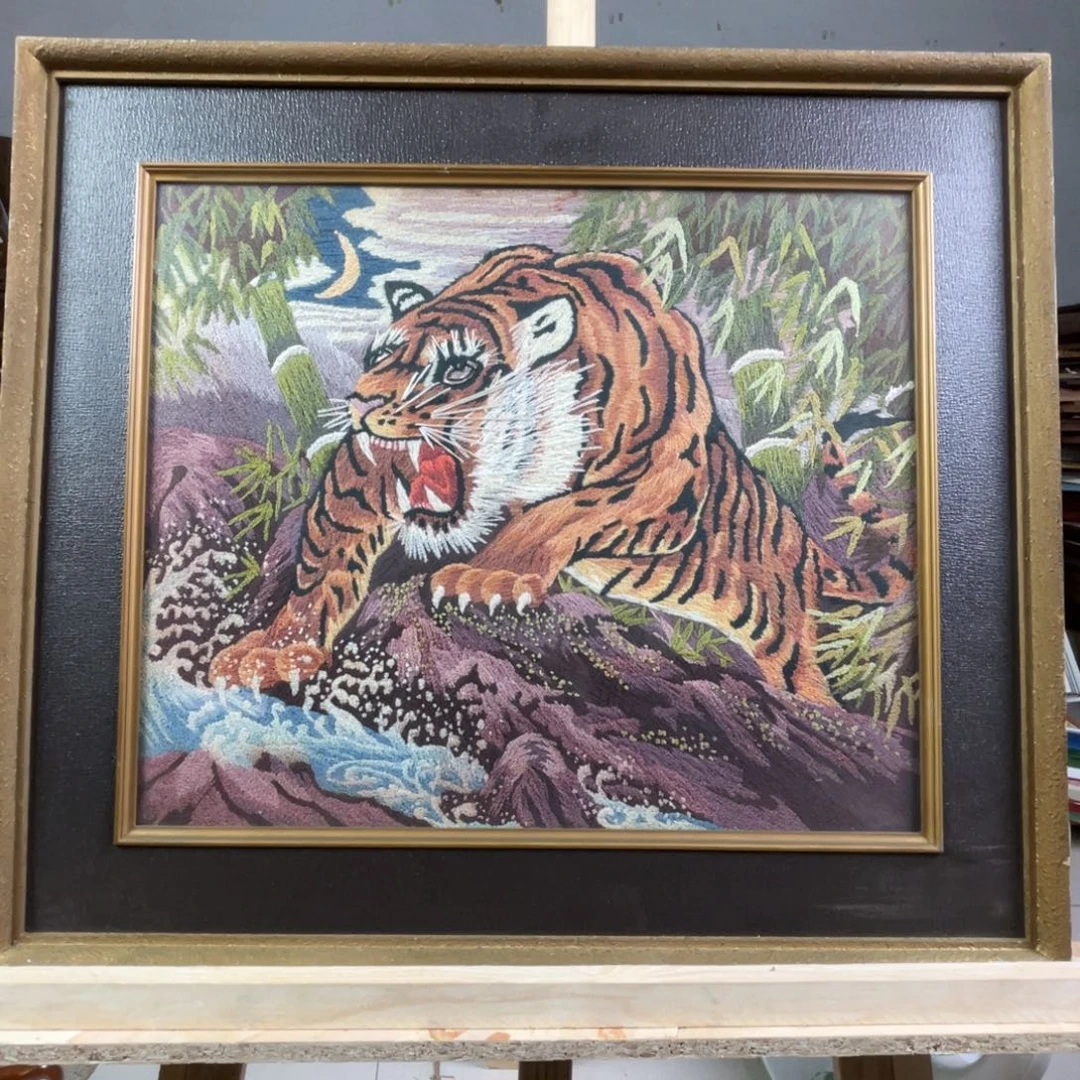 青****中古框画不退不换有磕碰不退不换