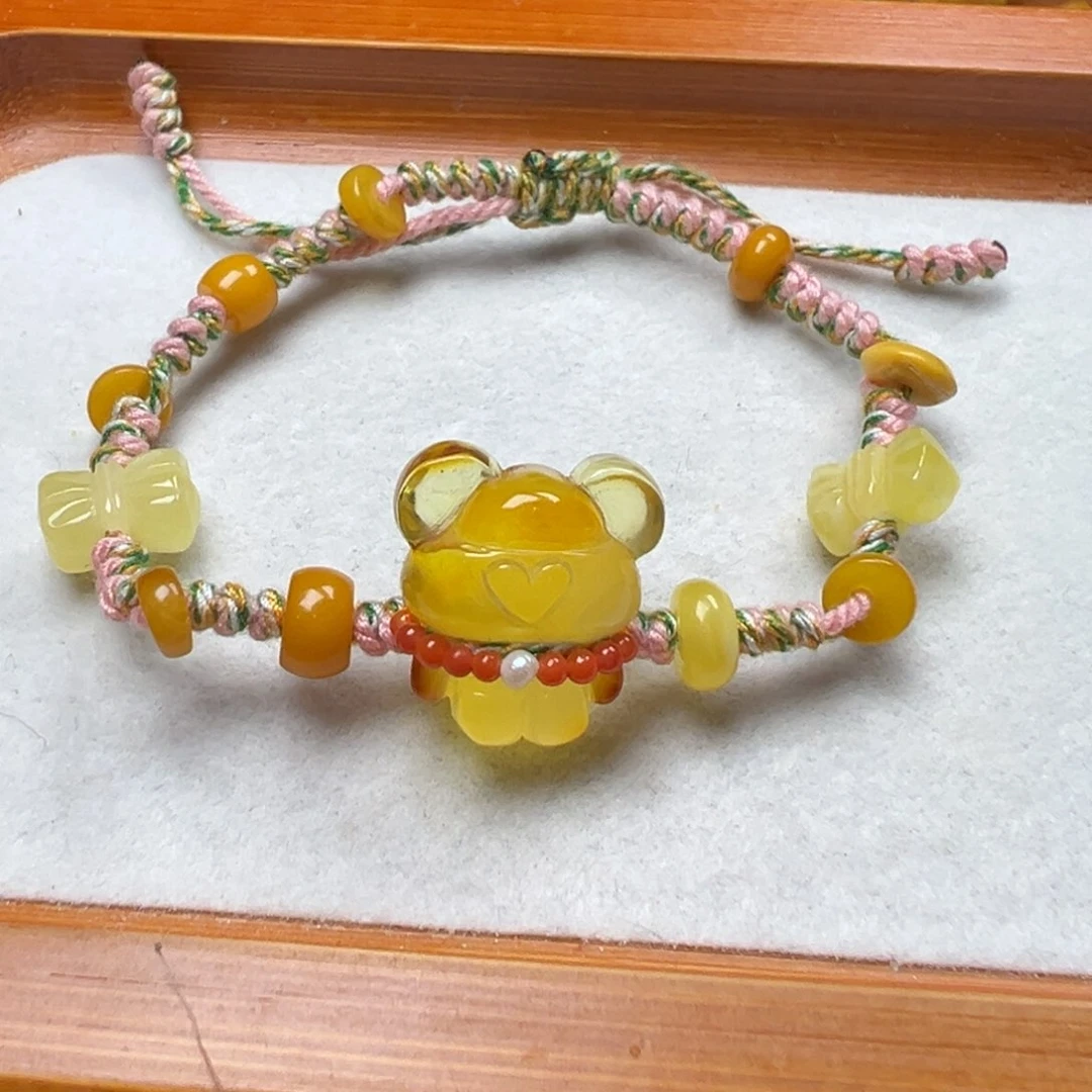 未镶嵌吊坠(不含链)琥珀