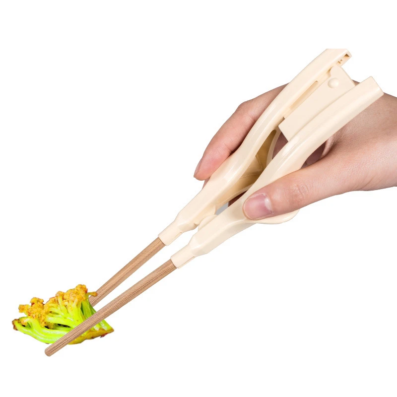 中风辅助老年人偏瘫手抖老人无力筷子康复训练左右手专用吃饭通用