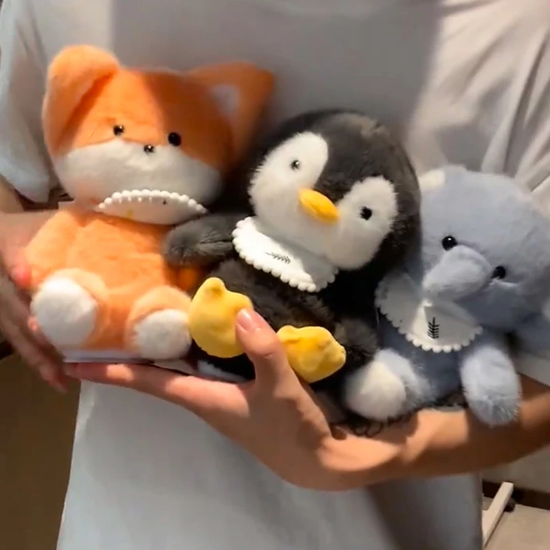 可爱小象可拍手玩偶会唱歌的企鹅公仔可录音娃娃毛绒玩具生日礼物