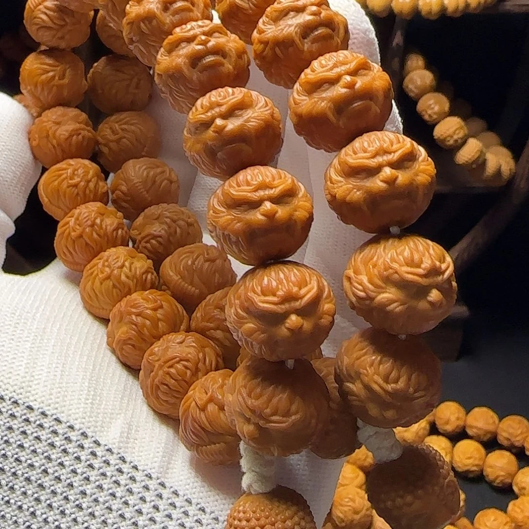 用***者猴头核桃吊坠猴头