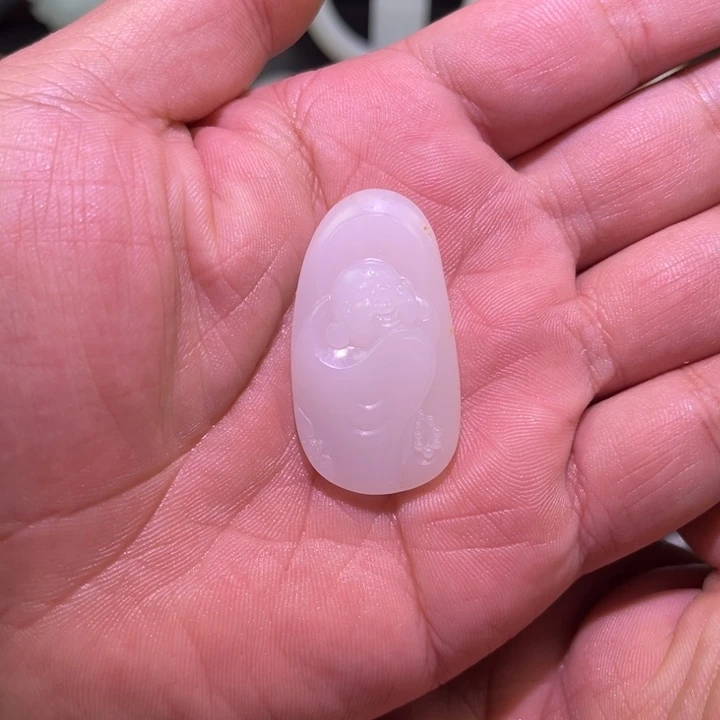 和田玉未镶嵌吊坠(不含链)