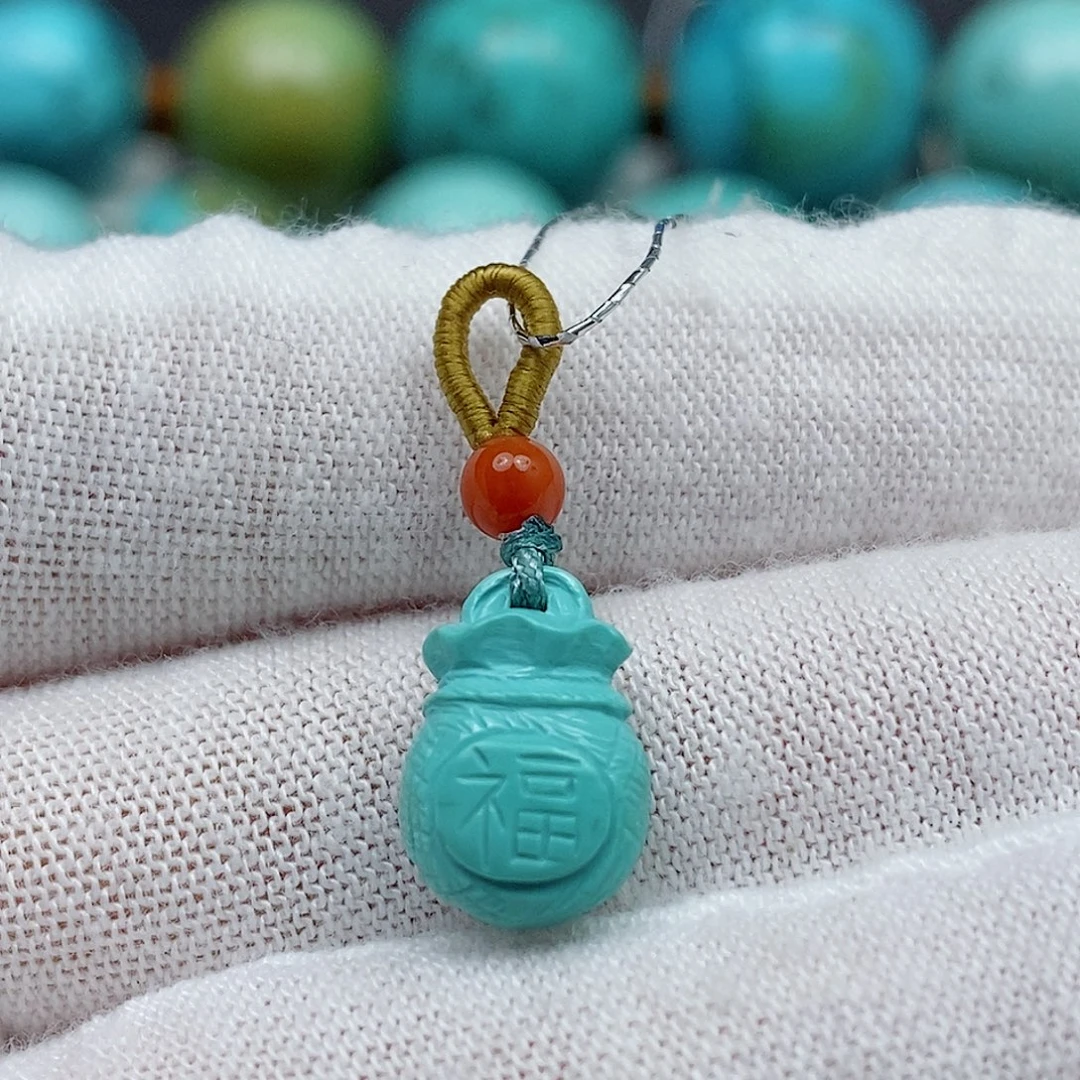 绿松石未镶嵌配饰