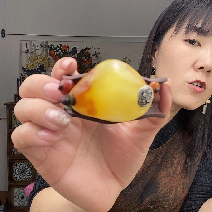 蜜蜡手镯未镶嵌北****队手镯
