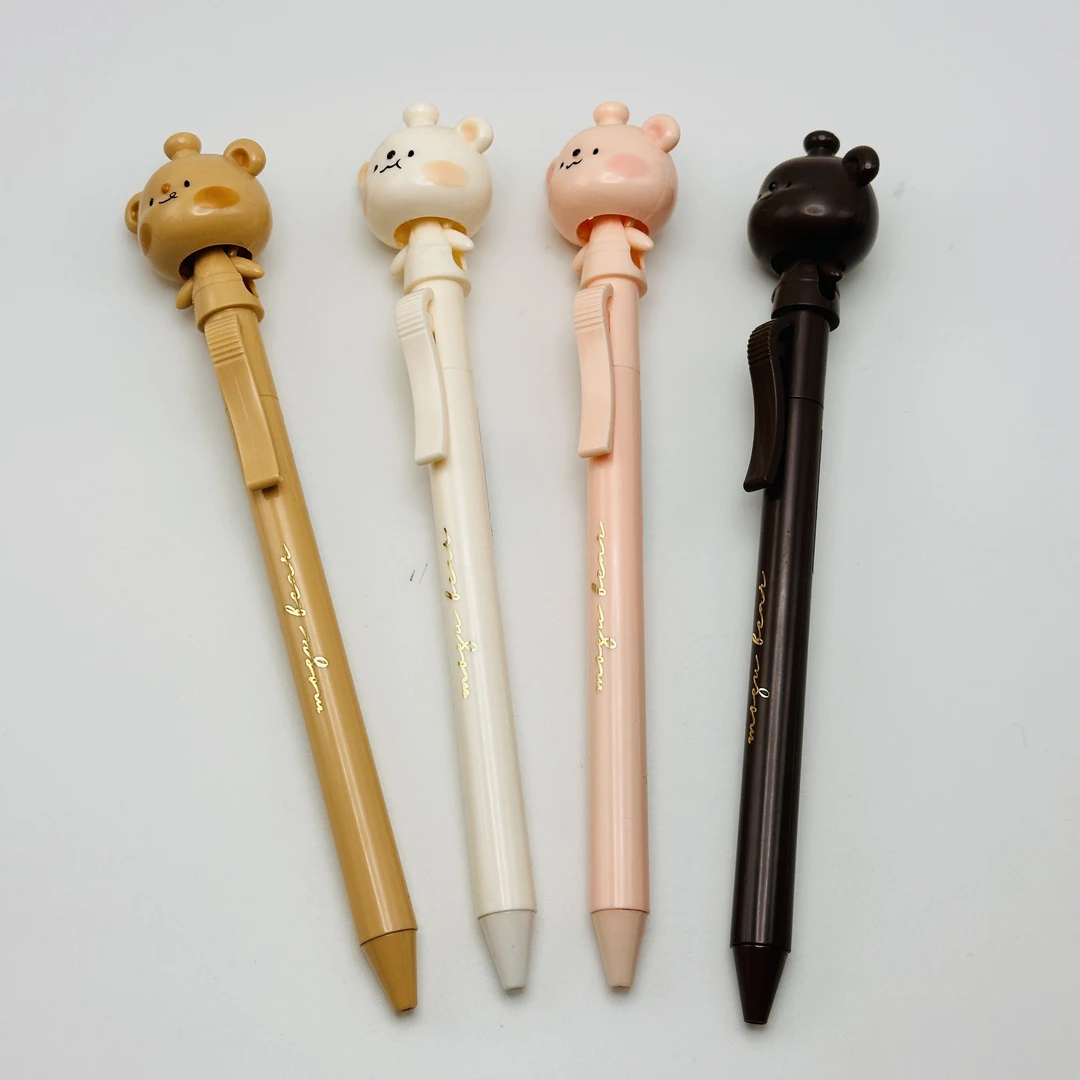 J8802晨光按动中性笔Mogubear 黑0.5