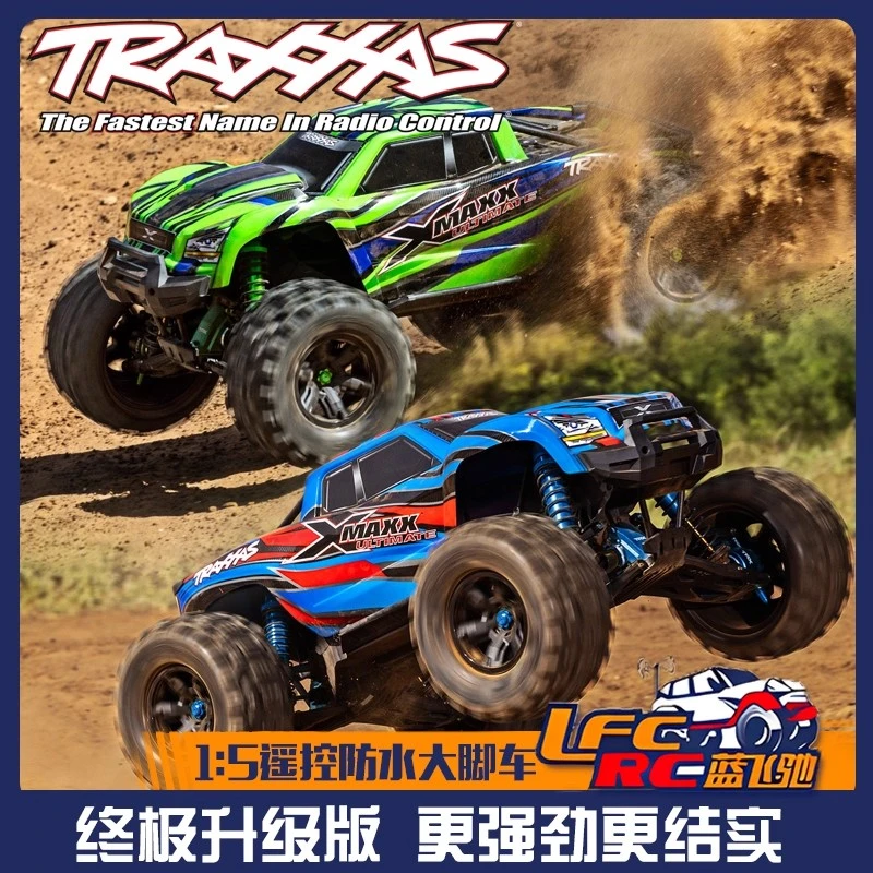 TRAXXAS X-MAXX 大X 金属升级版四驱无刷电动遥控RC大脚车77097-4