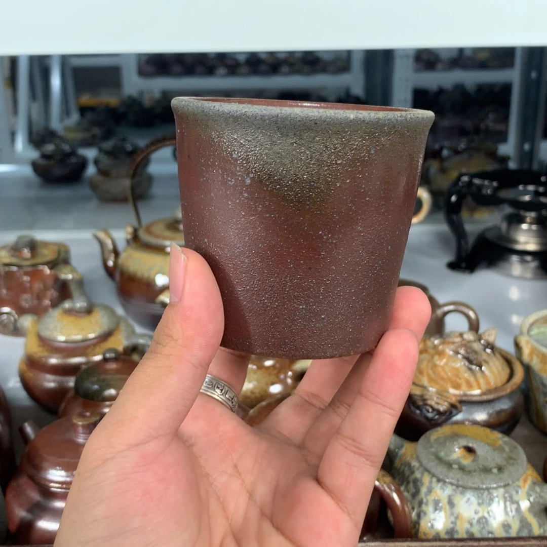 紫砂茶壶纯自然柴烧