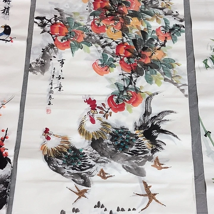 小周画廊的直播间