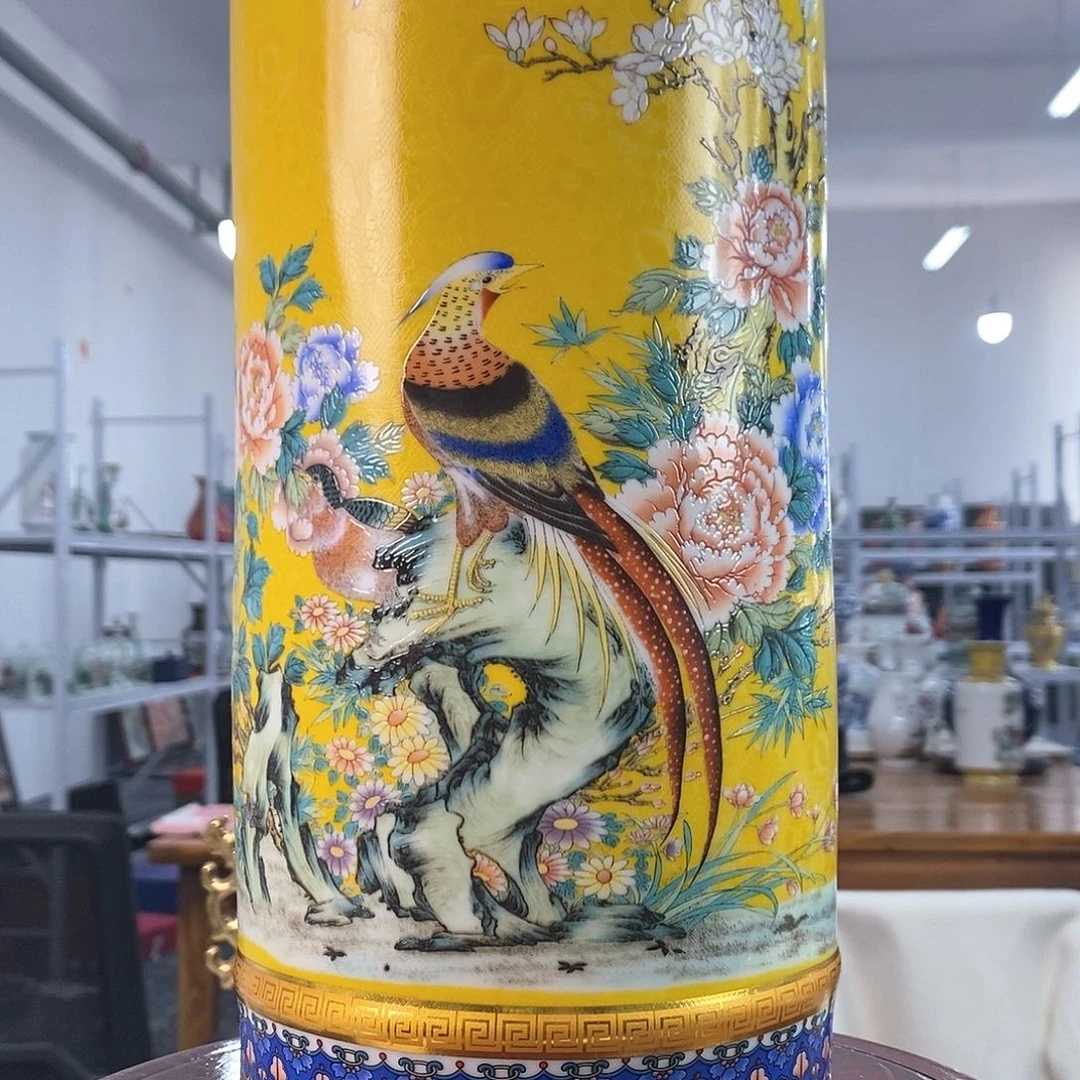 摆件景德镇陶瓷花瓶摆件