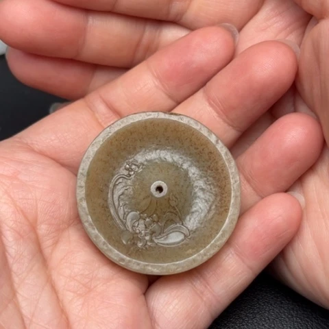 和田玉挂件未镶嵌马*