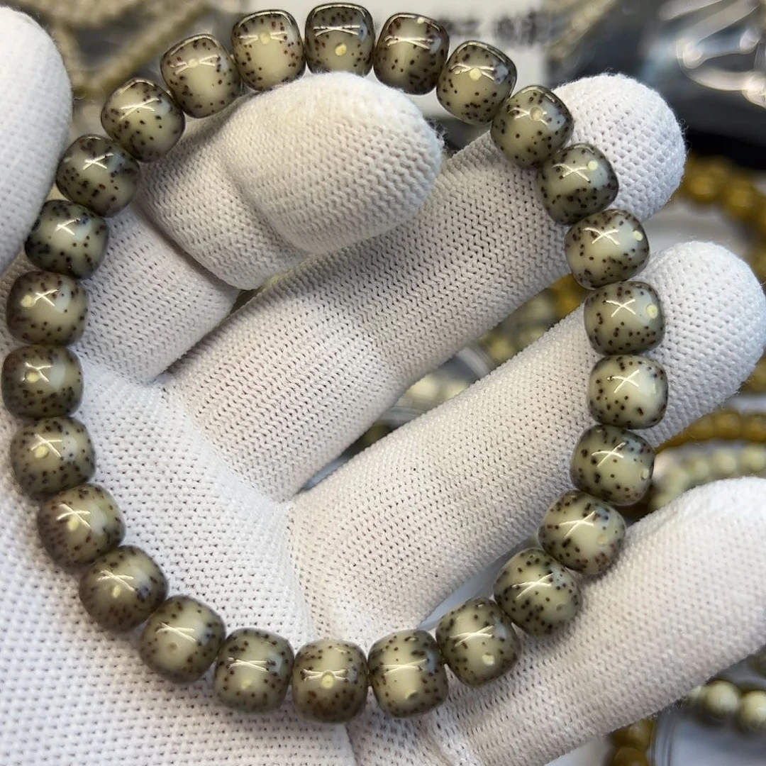 星月菩提手串冰糖通体一线天9✖️8