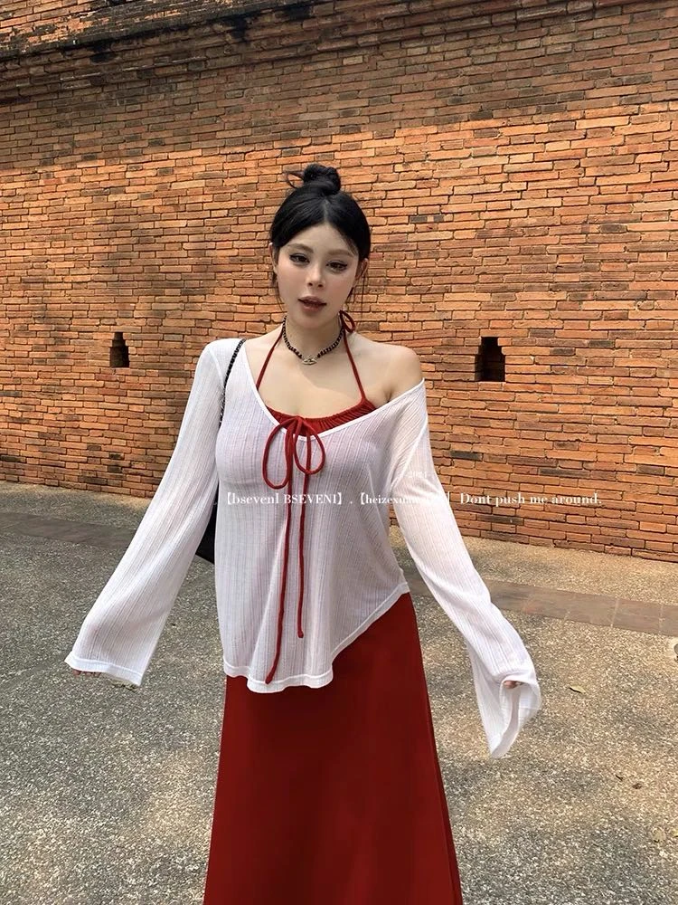 琳琳家超显瘦纯欲大码套装