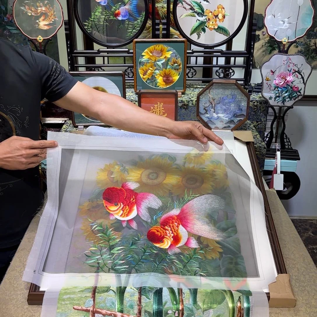 刺绣刺绣工艺精湛独特