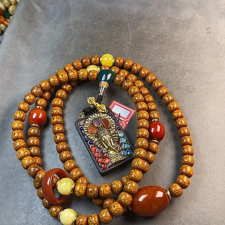 星月菩提吊坠菩提