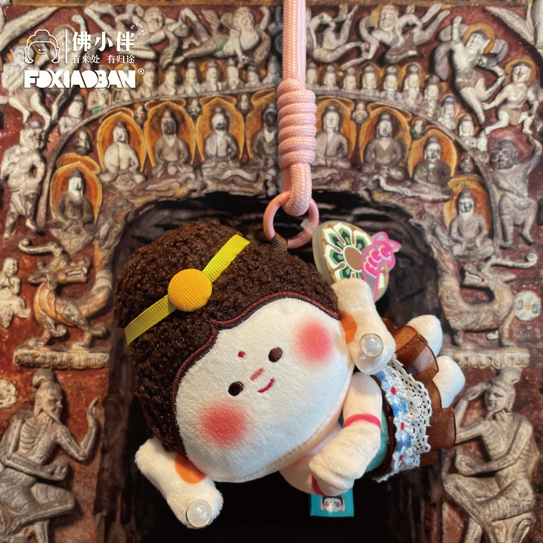 佛小伴—带珍珠的少女飞天