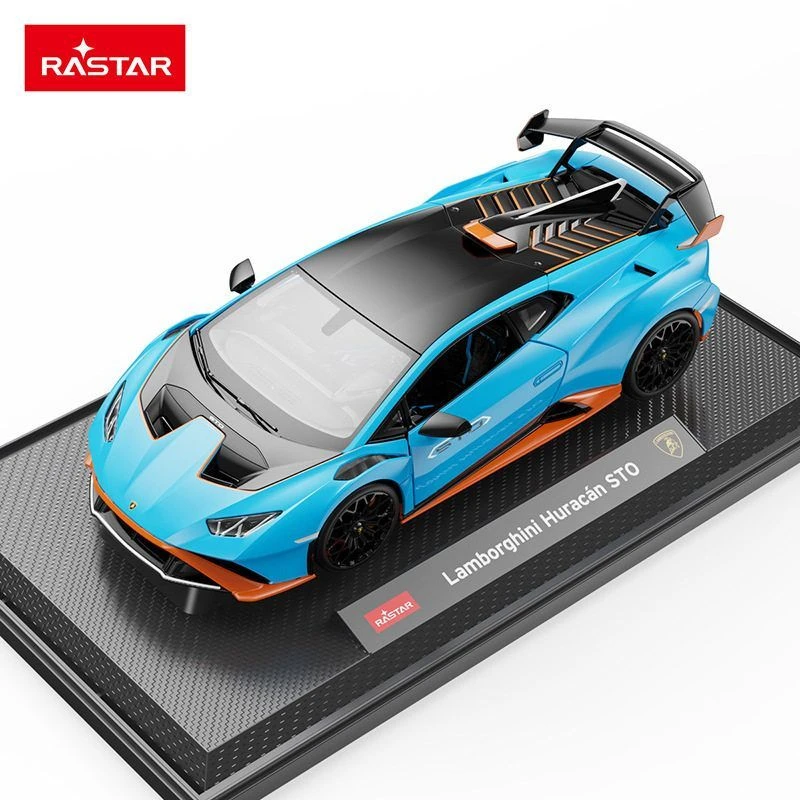 正版静态1:18兰博Huracán STO合金汽车模型小牛跑车仿真6809
