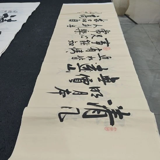洛伊书画白武坤老师作品一副