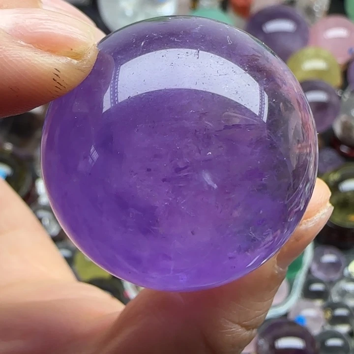 未镶嵌珠宝半成品水晶3.64厘米