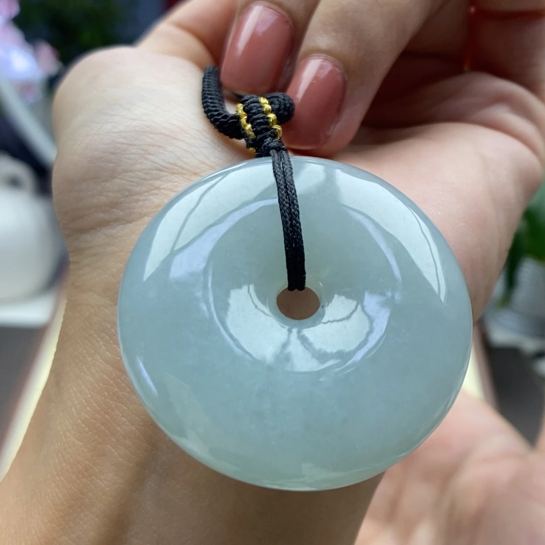 翡翠未镶嵌颈饰吊坠32