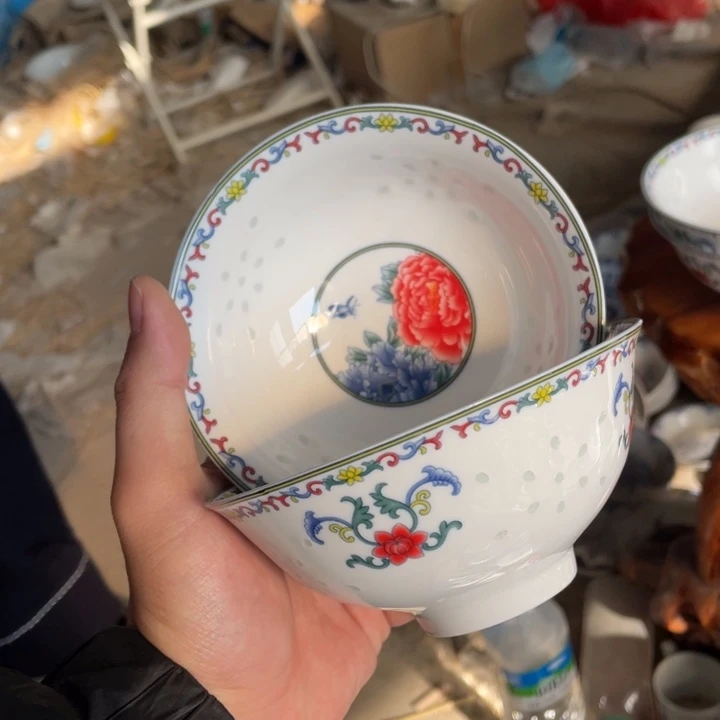 碗瓷景德镇高温细白瓷餐具