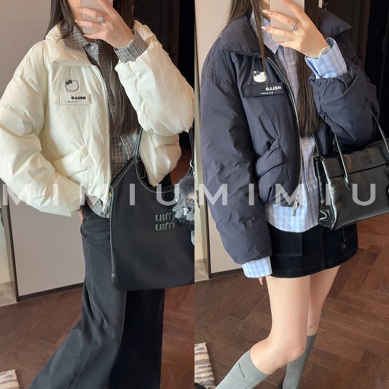 【mimius】U可溯源三星安心羽绒衬衫假两件可拆卸羽绒服 G10306