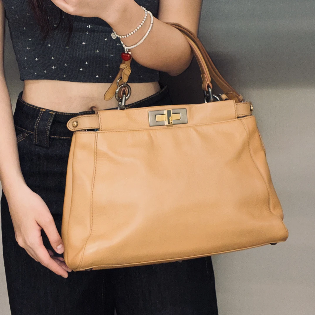 95新 FENDI/芬迪 手提包斜挎包