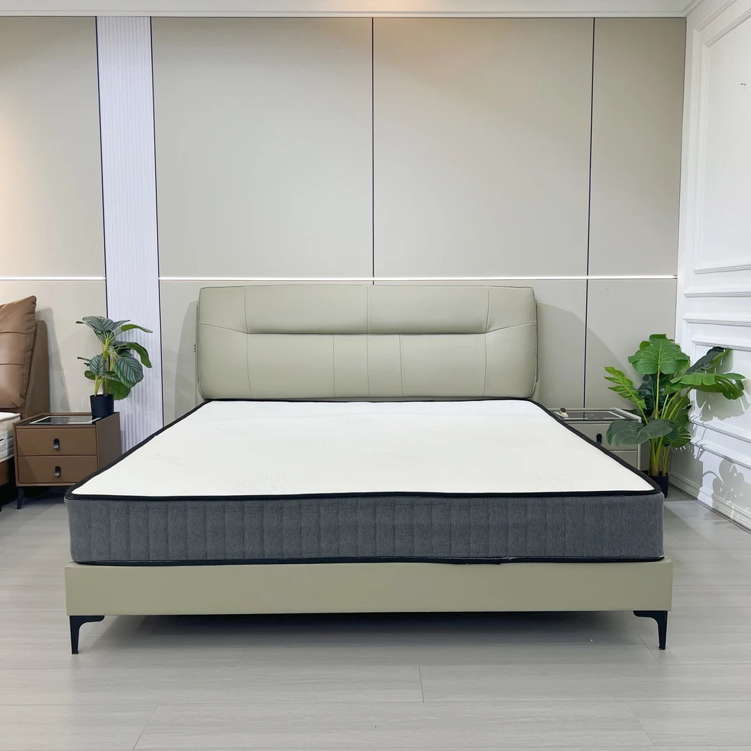 【四季平安】1.8米皮主卧床意式极简床大师现代简约主卧室双人软包