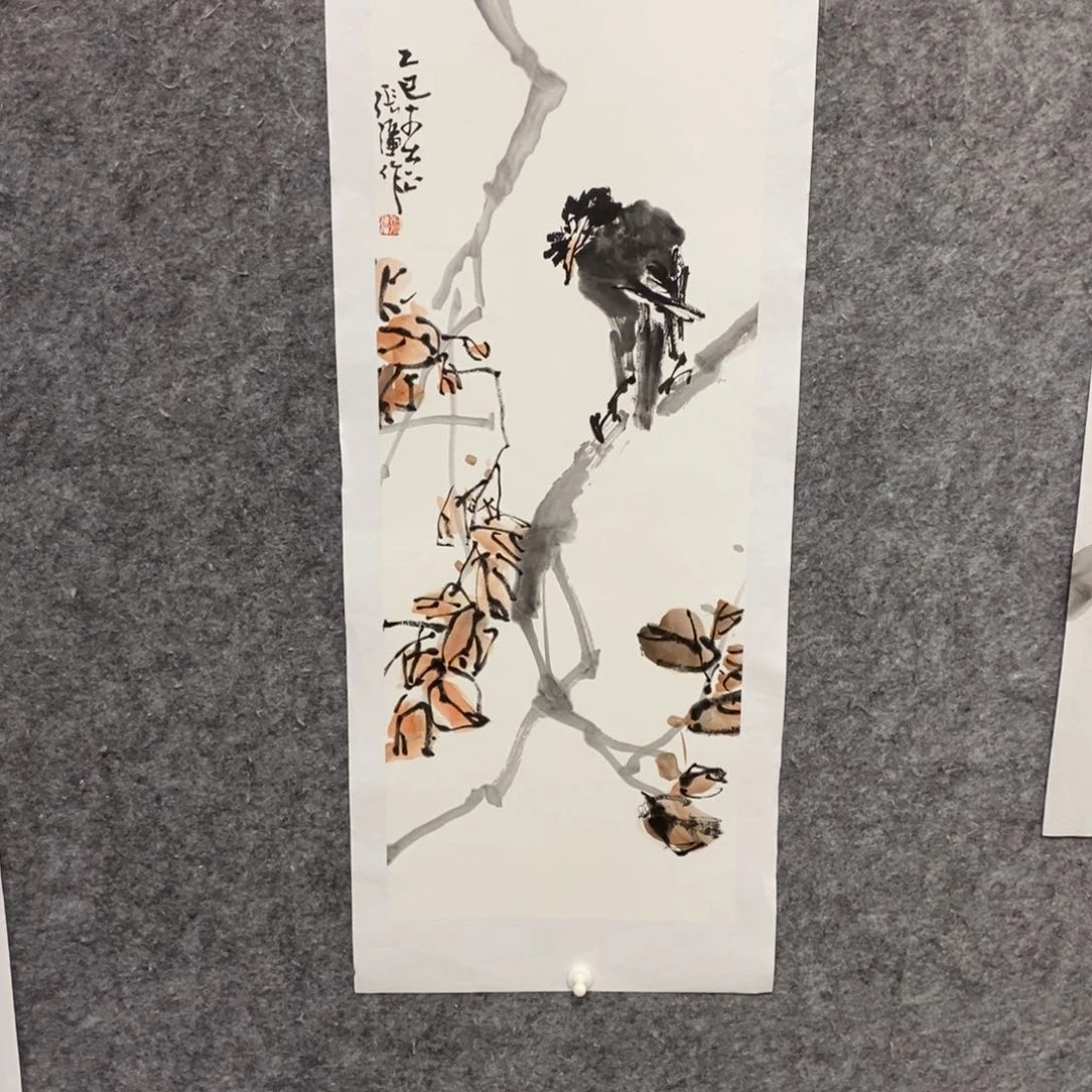 国画张强国画花鸟作品