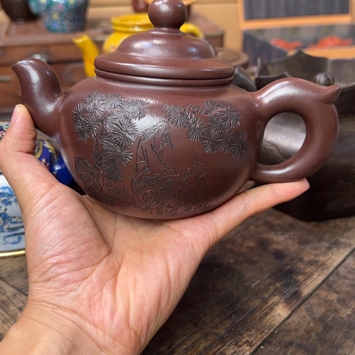 茶壶紫砂紫砂壶作品