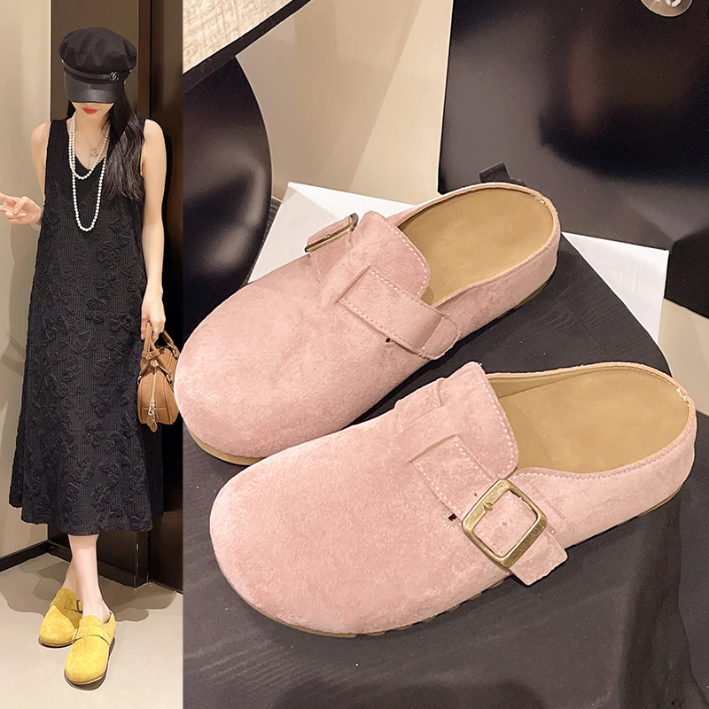 【琼达专属】厚底包头拖A-932