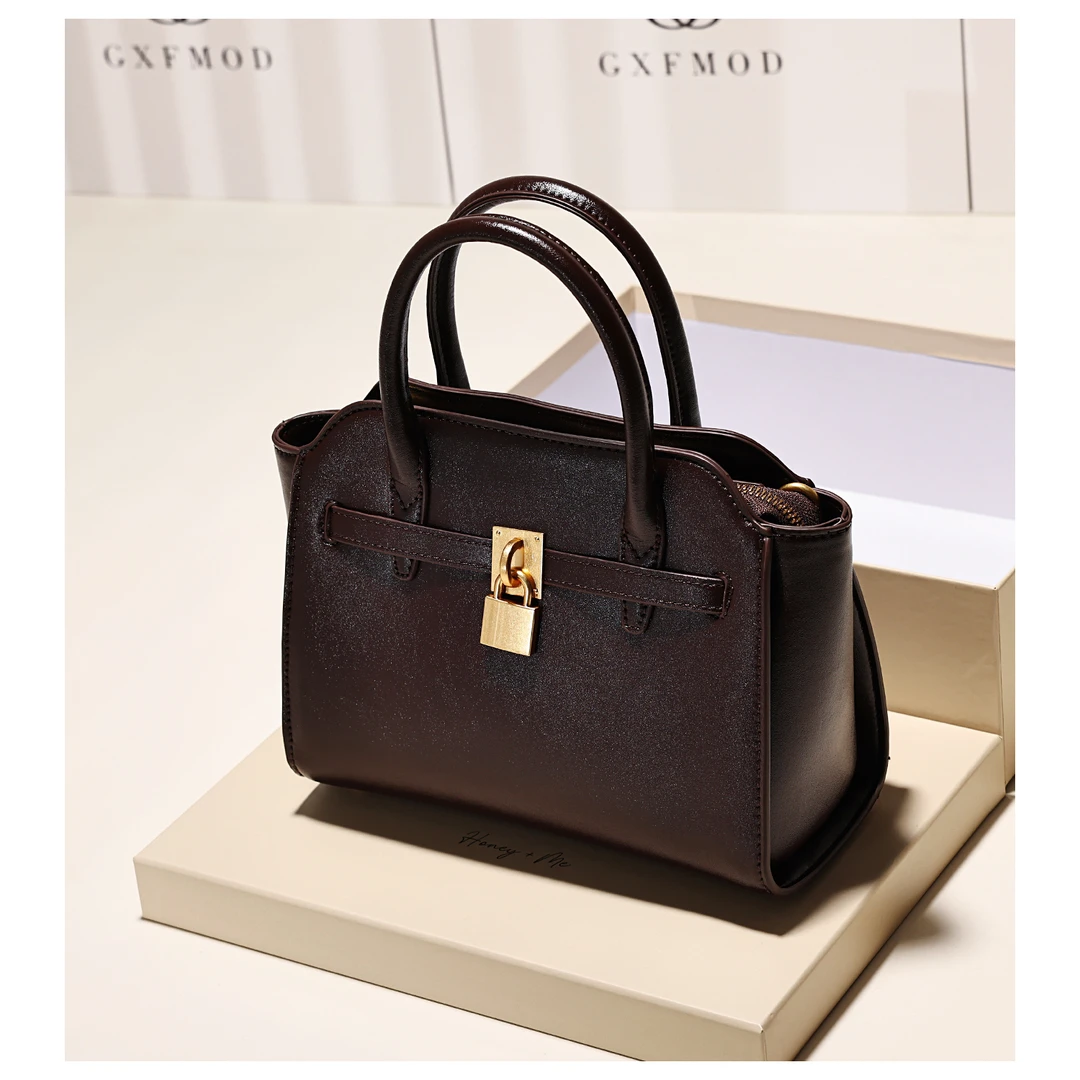 GXFMOD原创设计复古大容量手提包女2025新款通勤时尚单肩包斜挎包