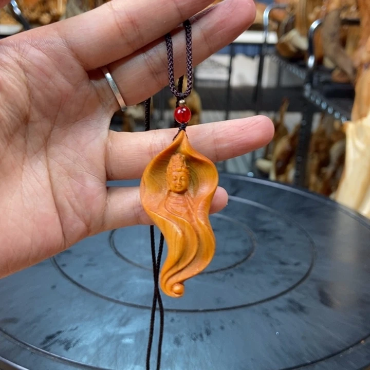 柏木（崖柏）手把件