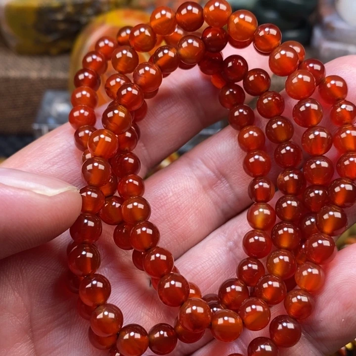 未镶嵌手链玛瑙/玉髓阿*