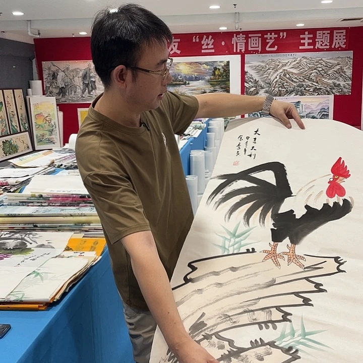 国画今天早上国画作品欣赏