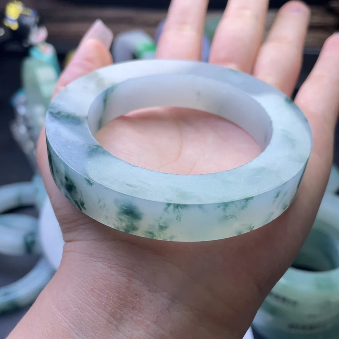 定制翡翠缅A翡翠未镶嵌似****8定金