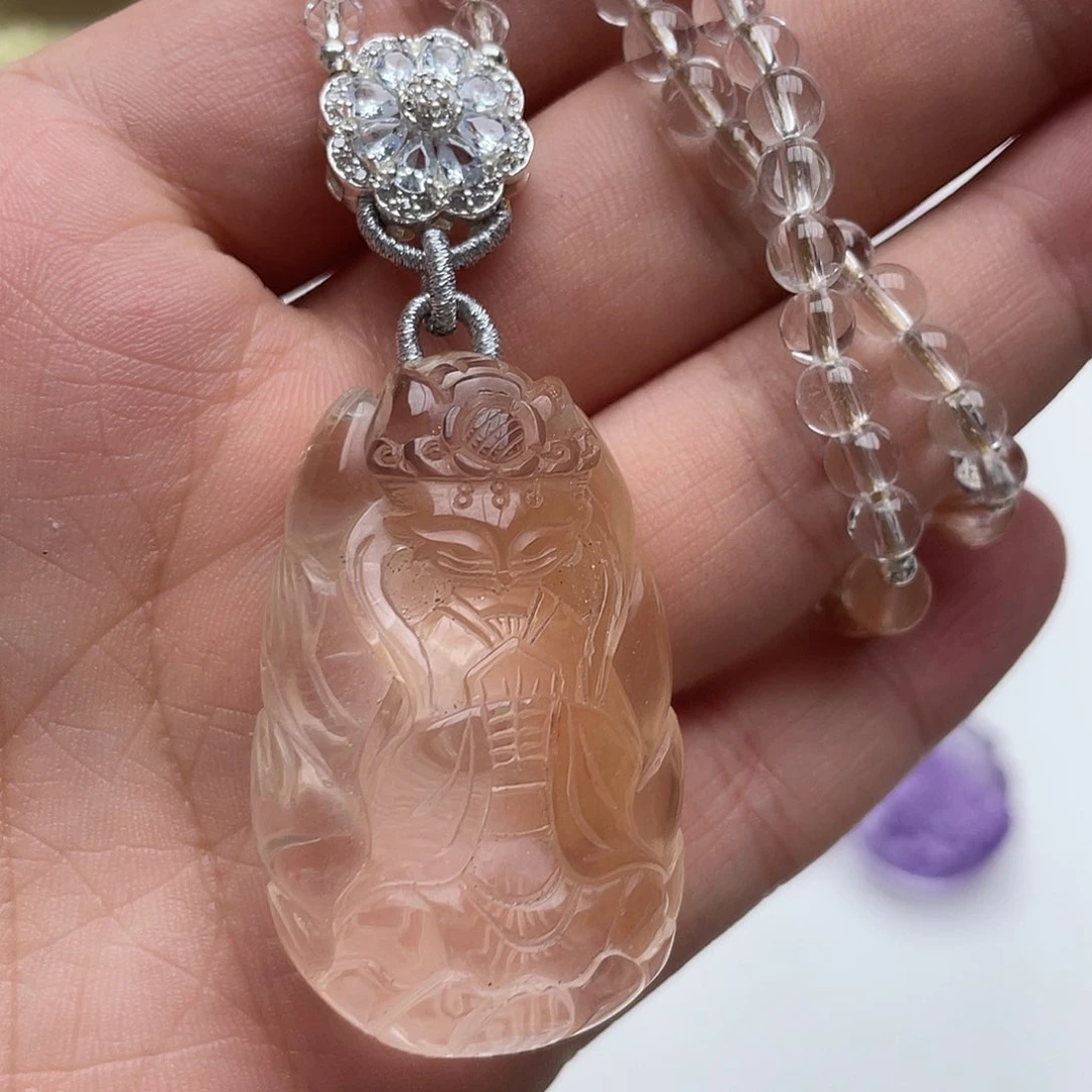 未镶嵌吊坠(不含链)水晶哞****屋