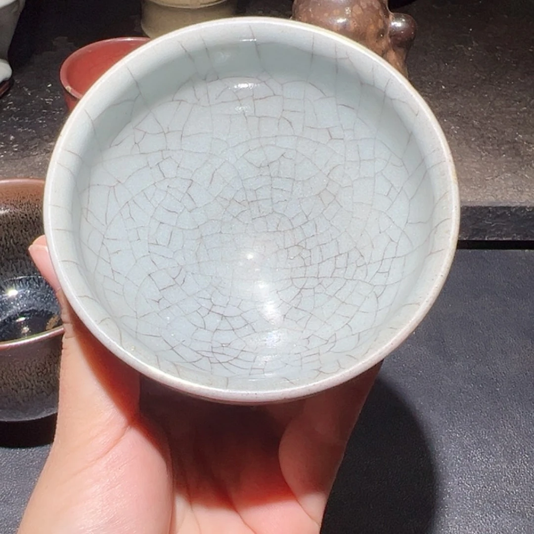 瓷超**我宋御柴烧微瑕主人杯