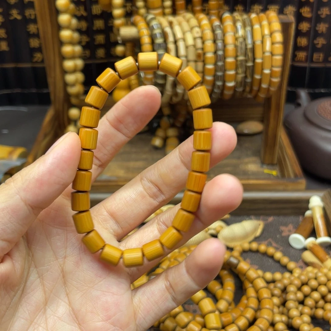 竹꧁****꧂0.7实心玉竹直切手串