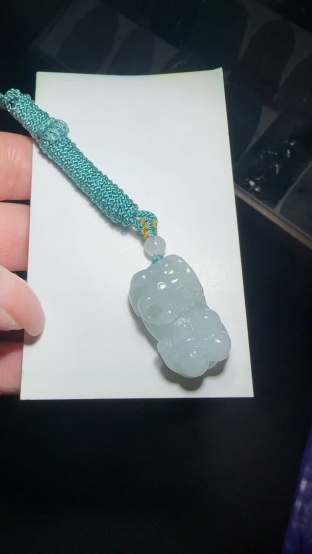翡翠貔貅吊坠