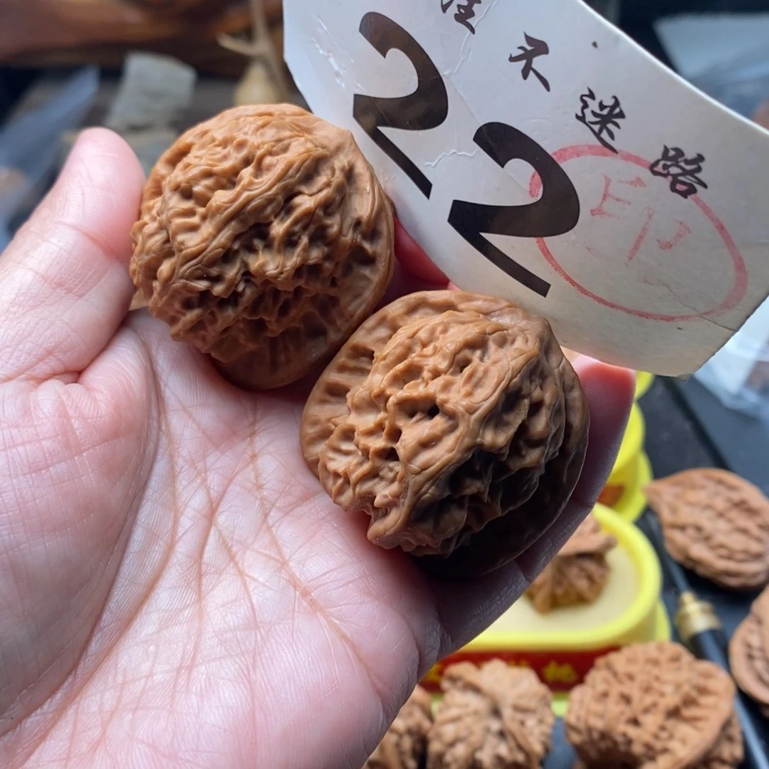 把件文玩核桃41野狼