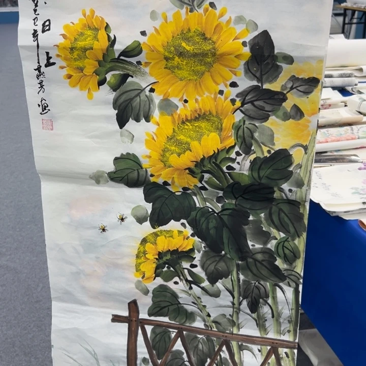 国画绘画作品请欣赏展示