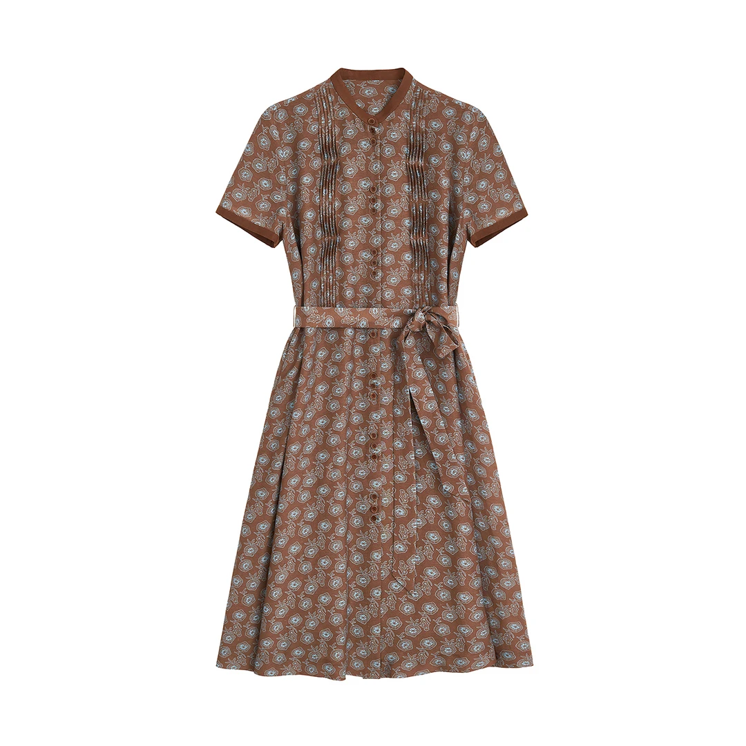 G.JAMEI 2025春夏新款时尚休闲款连衣裙MIBL332273J