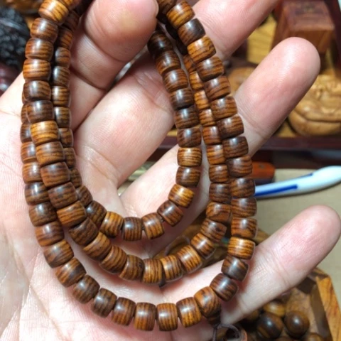 黄花梨/降香黄檀6×7桶珠