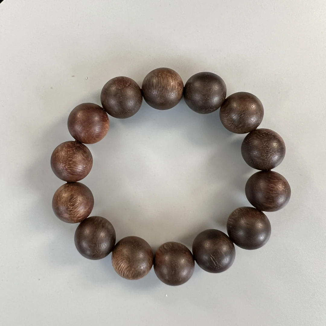 Z-06【越南芽庄黑棋南】单圈沉香、约16mm、34.9g