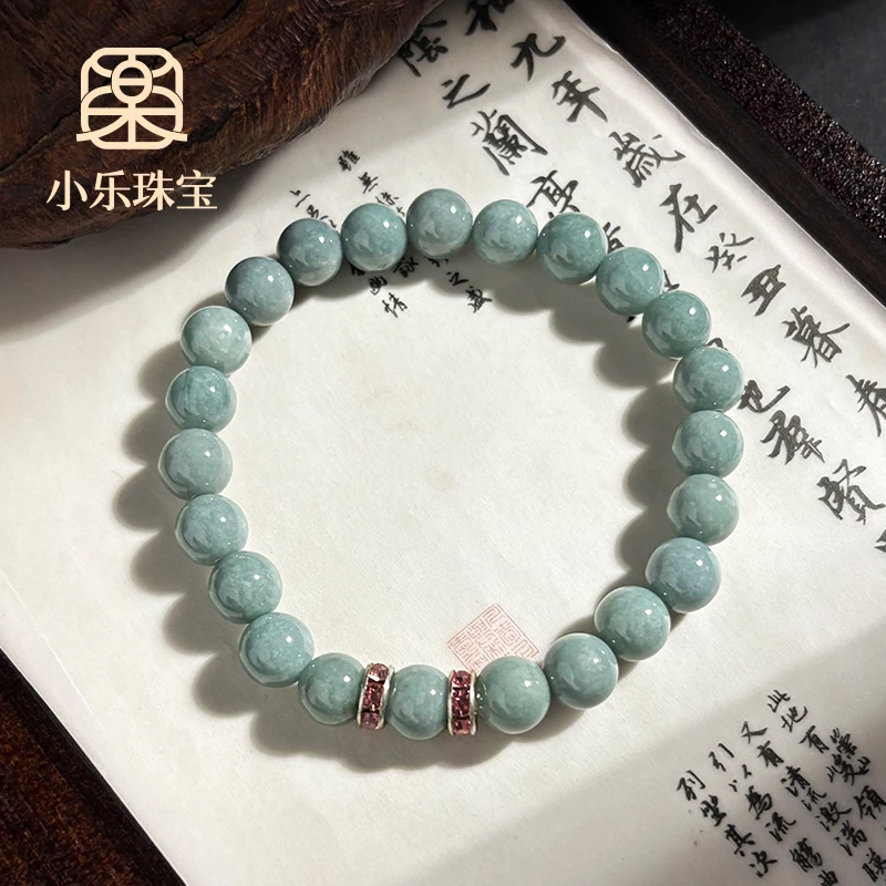 高级翡翠单圈女式手链多样性发一-5540