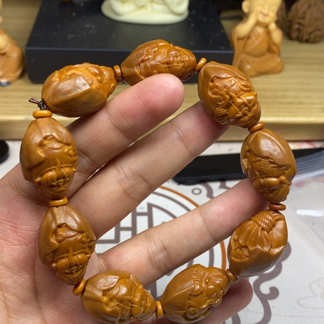 橄榄核手串/手链橄榄核核雕工艺宇